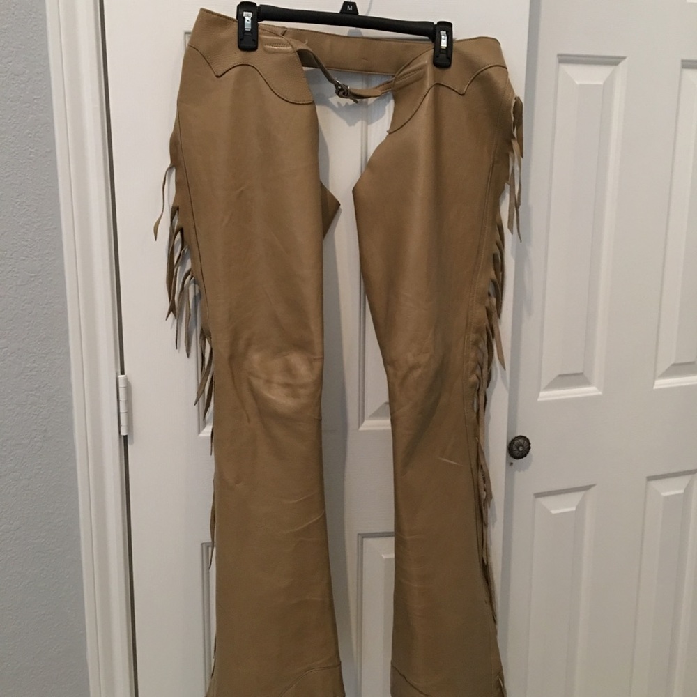 Leather chaps